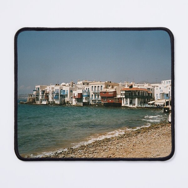 Item preview, Mykonos village as seen from the beach designed and sold by Michael Brewer.