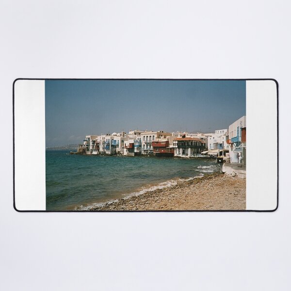 Item preview, Mykonos village as seen from the beach designed and sold by Michael Brewer.