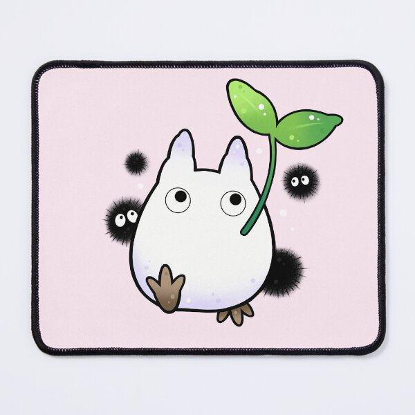 Item preview, Cute White Bear and Soot Sprites Anime  designed and sold by michellecoffee.