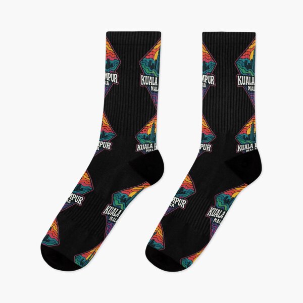 Item preview, Kuala Lumpur Malaysia Colorful Trippy Art Travel designed and sold by TomFrontierArt.