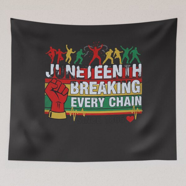 Item preview, Juneteenth Breaking Every Chain Since 1865 | Black Freedom & Pride designed and sold by FormalDehyena.