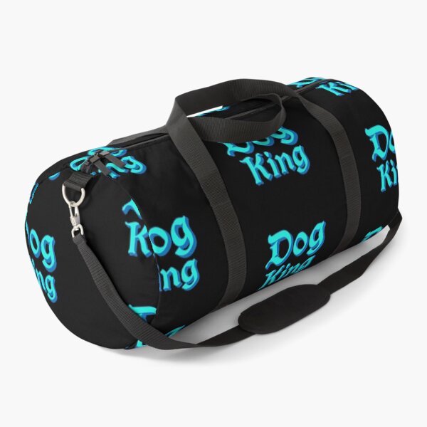 Item preview, Dog King in Blue Medieval Typography designed and sold by Memes N Lore .