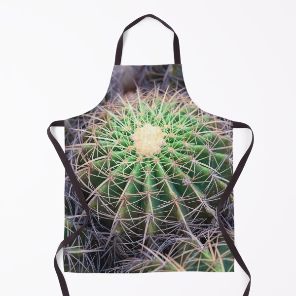 Item preview, Group of Golden Barrel Cacti with Sharp Spines Pattern designed and sold by LRPhotoart.