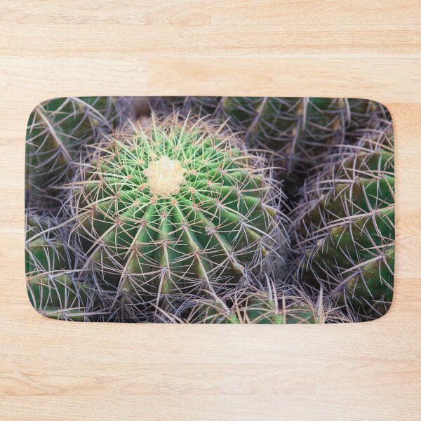 Item preview, Group of Golden Barrel Cacti with Sharp Spines Pattern designed and sold by LRPhotoart.