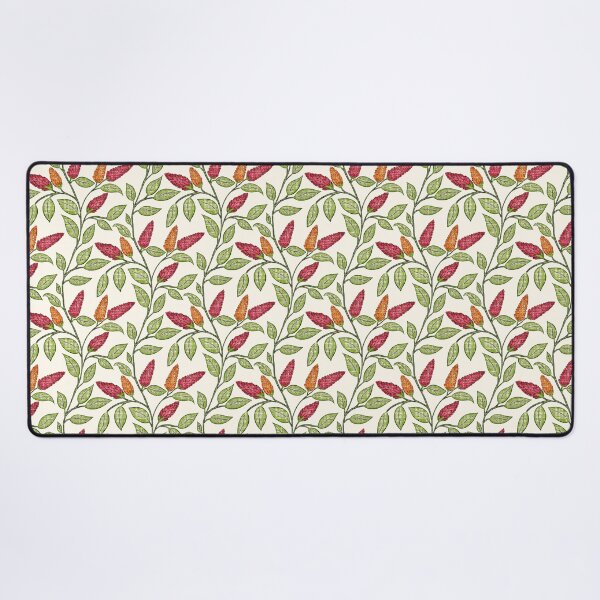 Item preview, Celosia Argentea Pattern: Colorful Botanical Elegance designed and sold by Nekogobido.