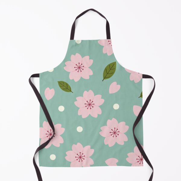 Item preview, Pink Cherry Blossoms Mint Background designed and sold by SassyArtistry.