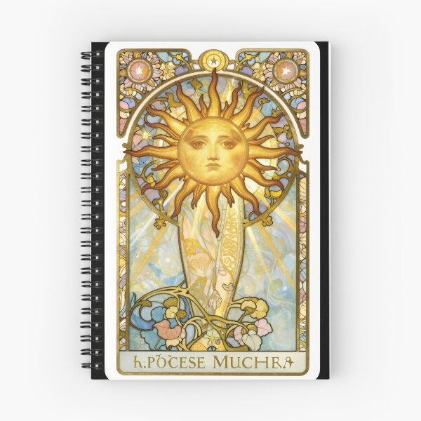 Item preview, Vintage Art Nouveau Sun Face Tarot designed and sold by Zentavix.