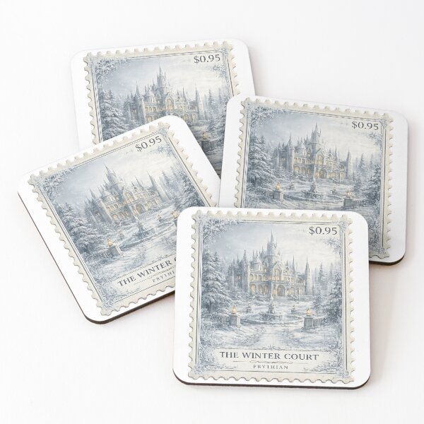 Item preview, Winter Court Court Stamp  designed and sold by ouatisworld.