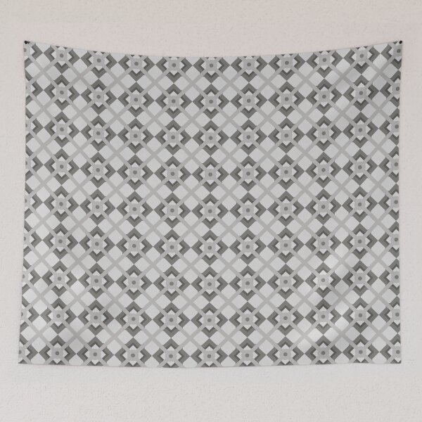 Item preview, Geometric Pattern: Talavera: Slate designed and sold by Red Wolf.