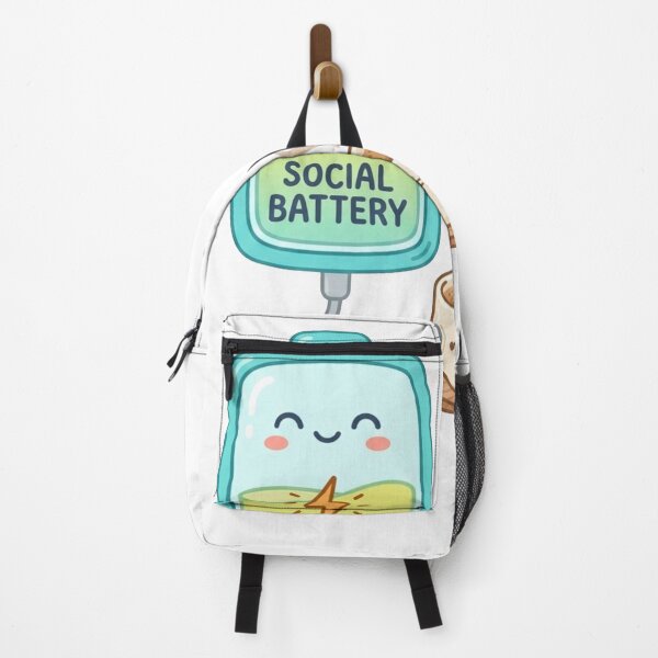 Item preview, Social Battery Charging With Coffee designed and sold by Quiet Mode Studio.