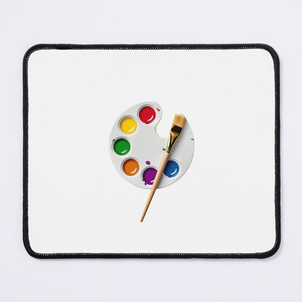 Item preview, Colorful Artist Paint Palette with Brush designed and sold by SOUFIANE1991.