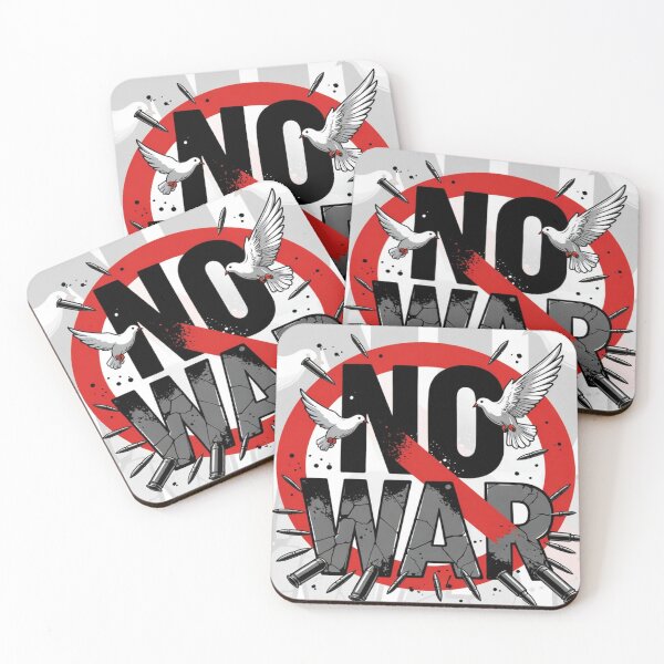 Item preview, NO TO WAR designed and sold by Eandbeyond.