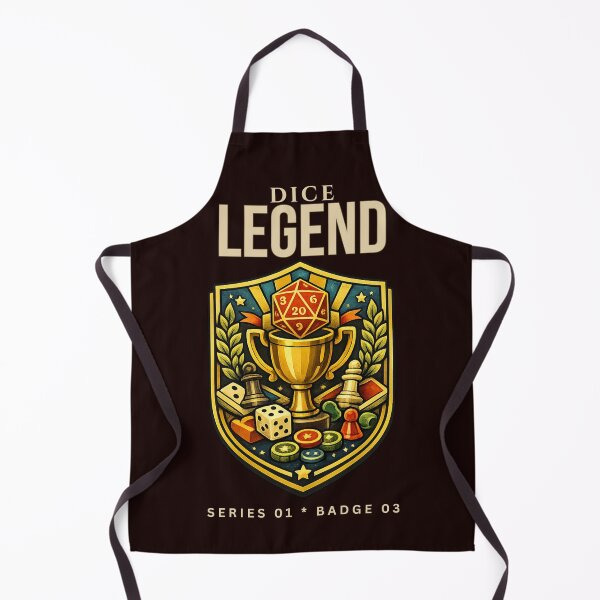 Item preview, Dice Legend Tabletop Gamer designed and sold by WitWorksCo.