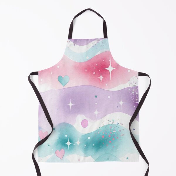 Item preview, Pastel Waves with Hearts and Sparkles designed and sold by SassyArtistry.