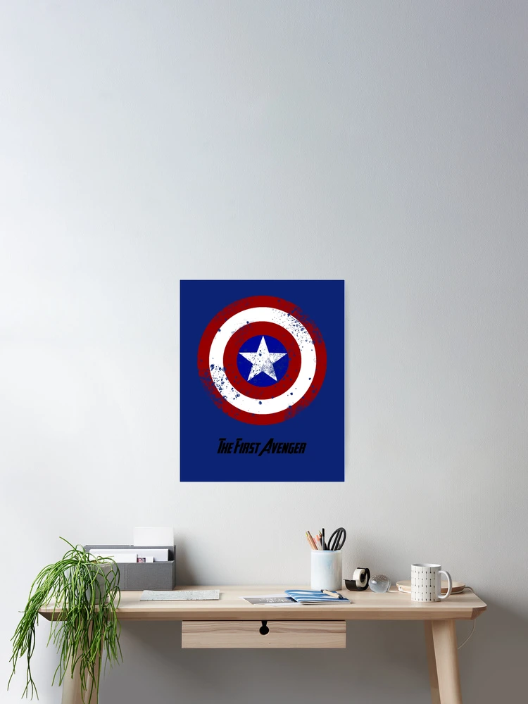 Thumbnail 2 of 3, Poster, The First Shield designed and sold by RustedSoldier.