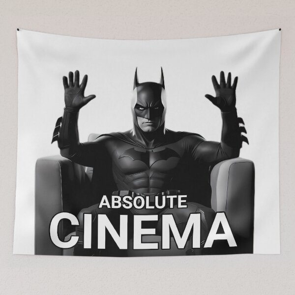 Item preview, Batman: Absolute Cinema - Cult Meme Art designed and sold by LoomisDreams.