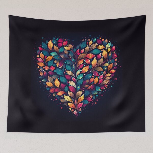 Item preview, Heart Tree designed and sold by bubblyrainbow.