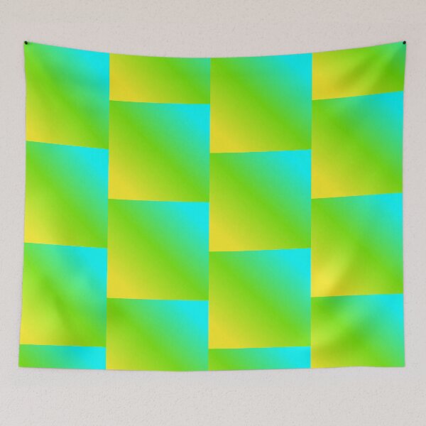 Item preview, Yellow, Green, And Blue Gradient Stickers Prints Posters Wall Art Magnet Home Coffee Cup Decoration TShirt Stationary Notebook Magnet Hat Kitchen Work School Office Redbubble Shop designed and sold by Saritas Boutique Shop.