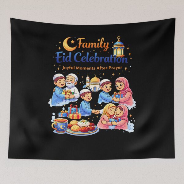 Item preview, Family Eid Celebration – Joyful Moments After Prayer designed and sold by bilal sibgui.