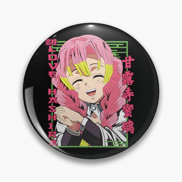 Item preview, Mitsuri Kanroji – Love Hashira designed and sold by ANIME HEAT.