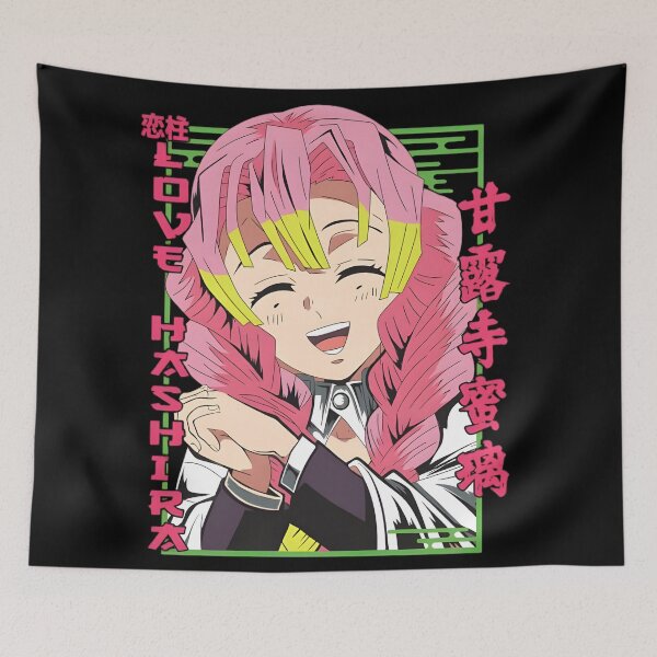 Item preview, Mitsuri Kanroji – Love Hashira designed and sold by ANIME HEAT.