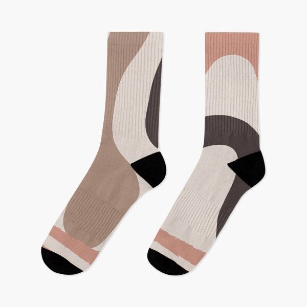 Item preview, Beige Brown Abstract Wavy Lines designed and sold by SassyArtistry.