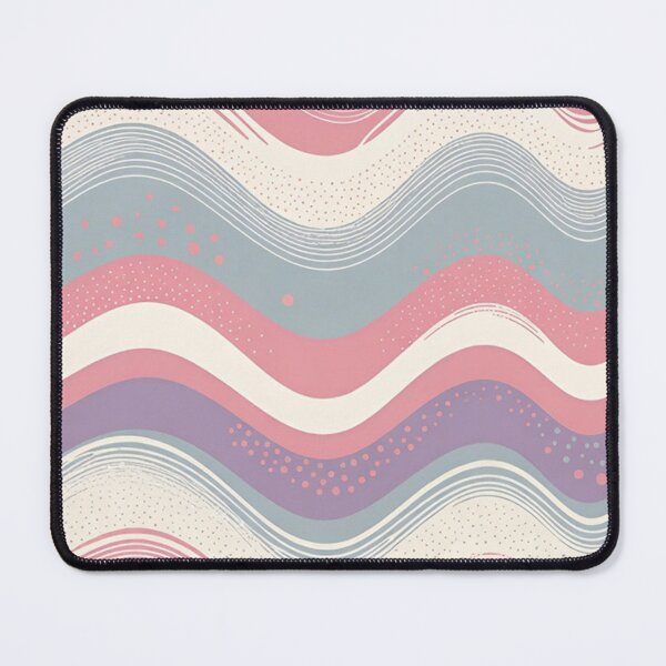 Item preview, Pink Purple Retro Wavy Stripes designed and sold by SassyArtistry.