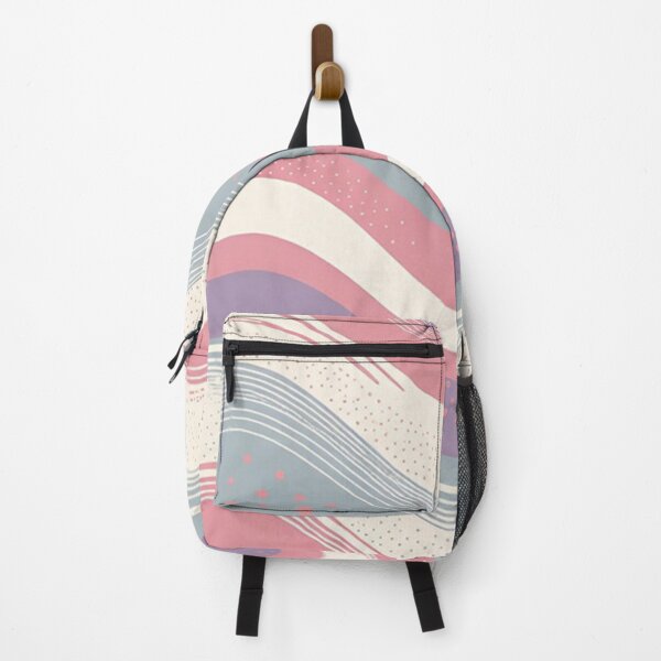 Item preview, Pink Purple Retro Wavy Stripes designed and sold by SassyArtistry.