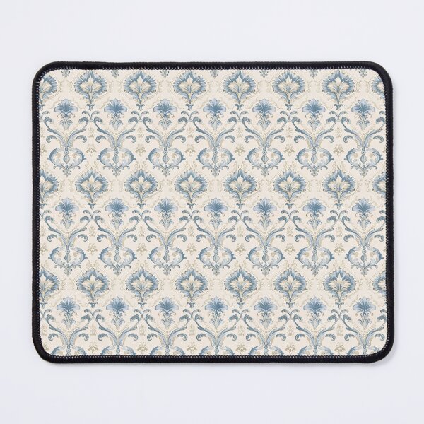 Item preview, Vintage Shabby Chic Damask Blue Pattern designed and sold by LouieVanille.