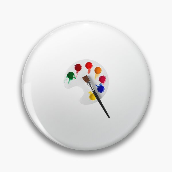 Item preview, Colorful Artist Paint Palette with Brush designed and sold by SOUFIANE1991.