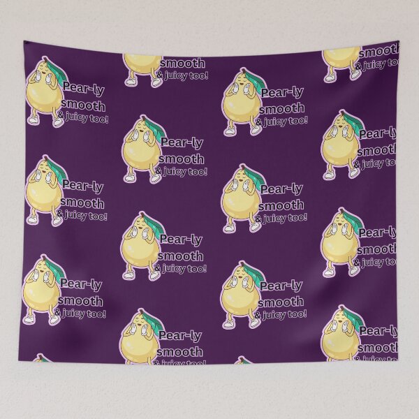 Item preview, Pear-ly-ly Smooth & Juicy Pear Pun Design designed and sold by The-Melon-Cart.