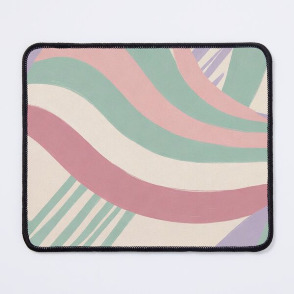 Item preview, Pastel Retro Wavy Stripe Pattern designed and sold by SassyArtistry.