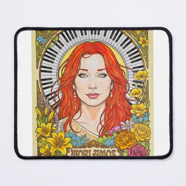Item preview, Tori Amos art nouveau poster designed and sold by PopNerd2781.