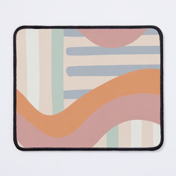 Item preview, Warm Retro Wavy Stripe Pattern designed and sold by SassyArtistry.