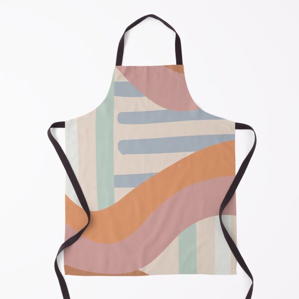 Item preview, Warm Retro Wavy Stripe Pattern designed and sold by SassyArtistry.