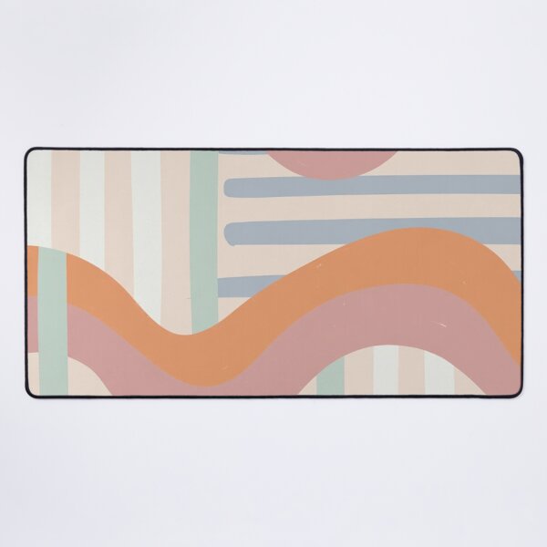 Item preview, Warm Retro Wavy Stripe Pattern designed and sold by SassyArtistry.