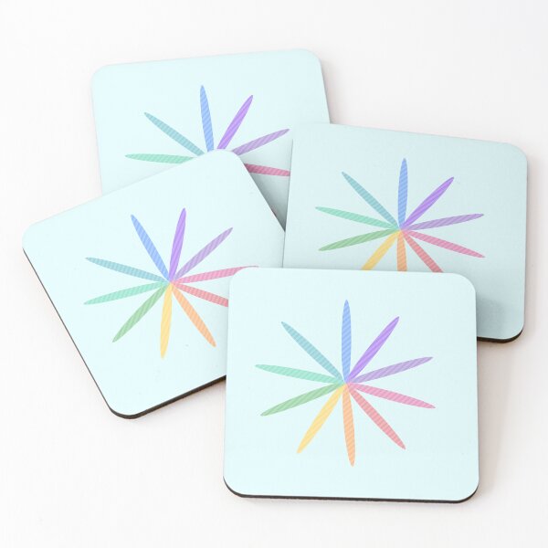 Item preview, The Pastel Rainbow Flower designed and sold by Laura-Rosa.