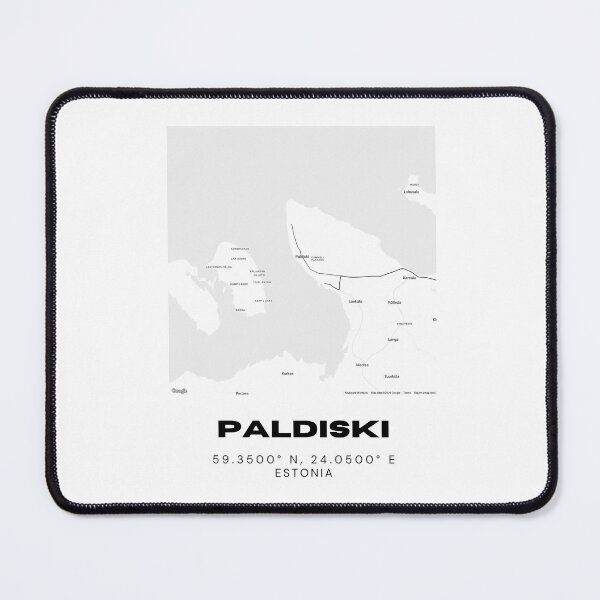 Item preview, Paldiski Estonia Coordinates Print | 59.3500° N 24.0500° E | Minimal Wall Art designed and sold by RM-Journey.