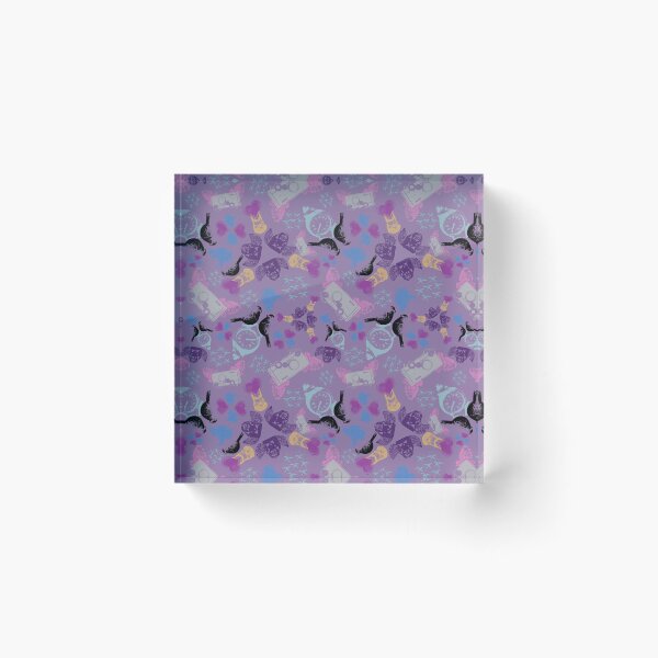 Item preview, Travel Snapshots Scatter on Lavender designed and sold by Digitalmyth's Designs.