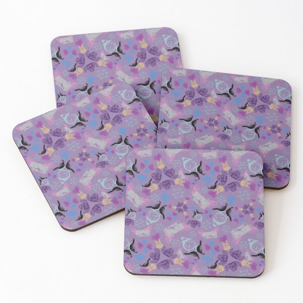 Item preview, Travel Snapshots Scatter on Lavender designed and sold by Digitalmyth's Designs.