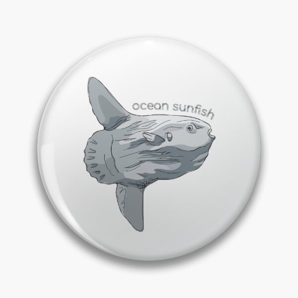 Item preview, Funky Aquatic Creatures: Ocean Sunfish designed and sold by abigailhausman.