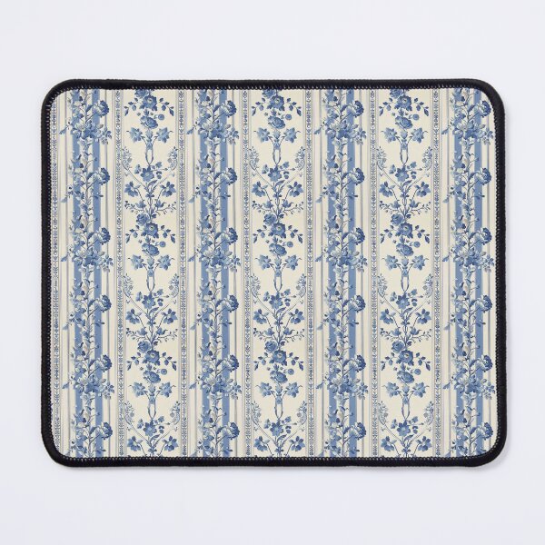 Item preview, Vintage Shabby Chic Floral Blue Pattern designed and sold by LouieVanille.
