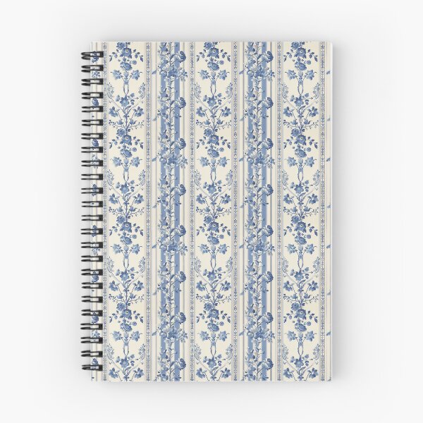 Item preview, Vintage Shabby Chic Floral Blue Pattern designed and sold by LouieVanille.