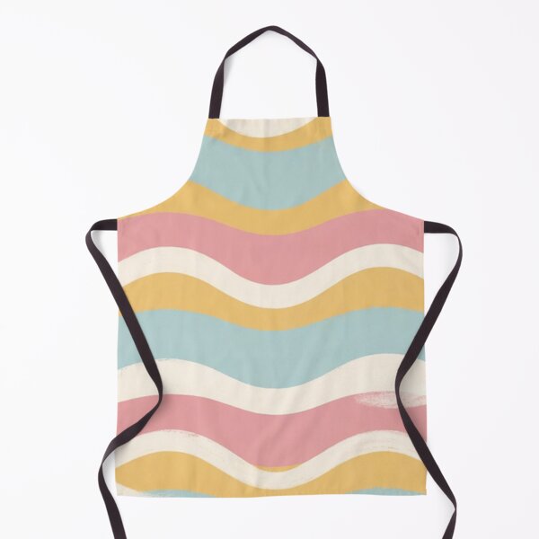 Item preview, Pastel Rainbow Wavy Stripe Pattern designed and sold by SassyArtistry.