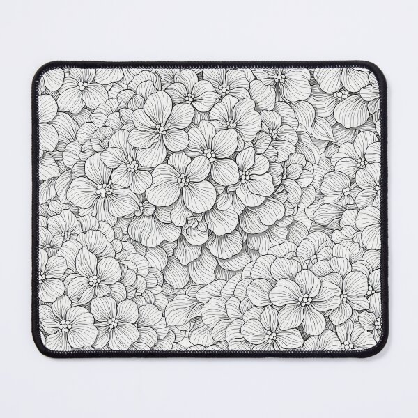 Item preview, Hydrangea Flower In Flourish Stripped Seamless Pattern designed and sold by scicilysimonee.