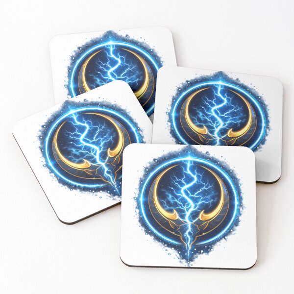 Item preview, Stormcrest Warden Sigil – The Held Storm | Aeryndael Lightning Rune Emblem designed and sold by Falconwolf.