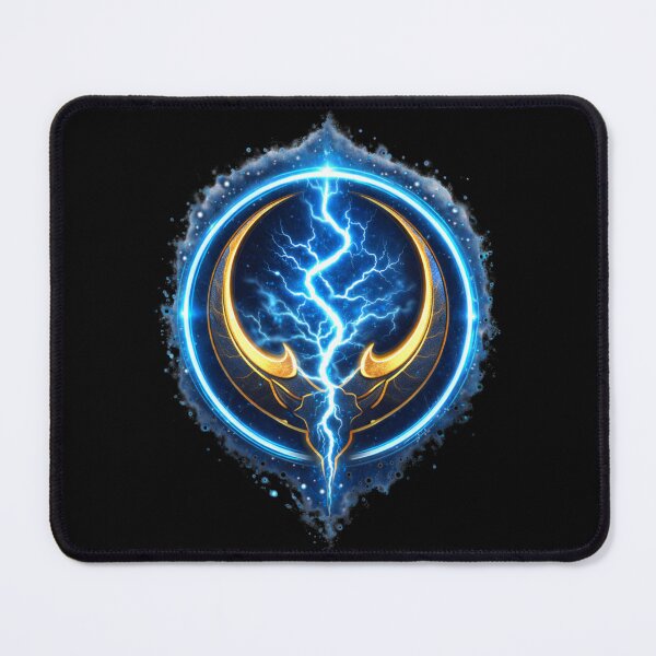 Item preview, Stormcrest Warden Sigil – The Held Storm | Aeryndael Lightning Rune Emblem designed and sold by Falconwolf.