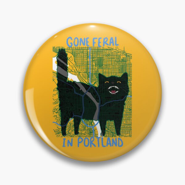 Item preview, Gone Feral In Portland designed and sold by KilkennyCat Art.