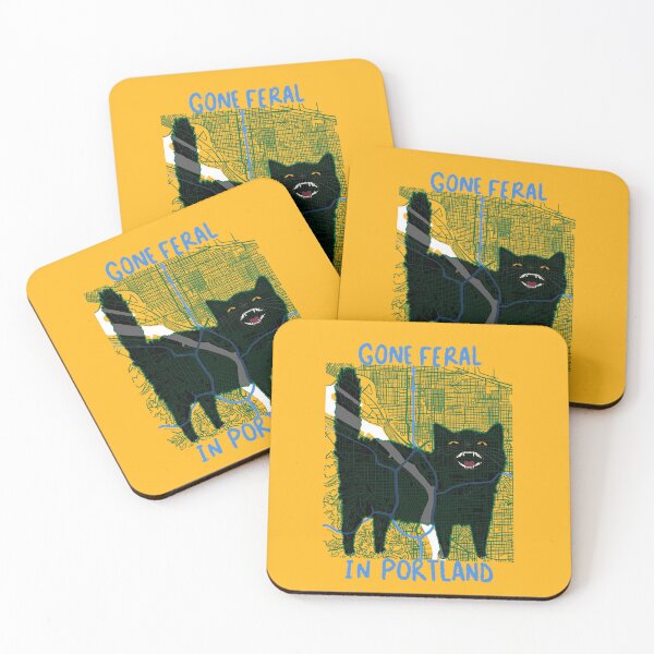Item preview, Gone Feral In Portland designed and sold by KilkennyCat Art.