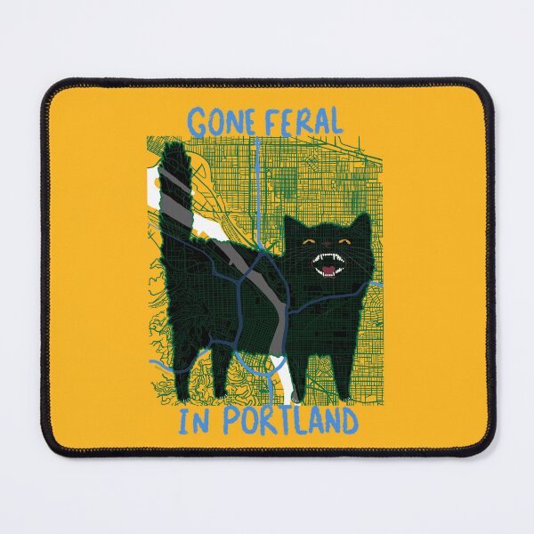 Item preview, Gone Feral In Portland designed and sold by KilkennyCat Art.